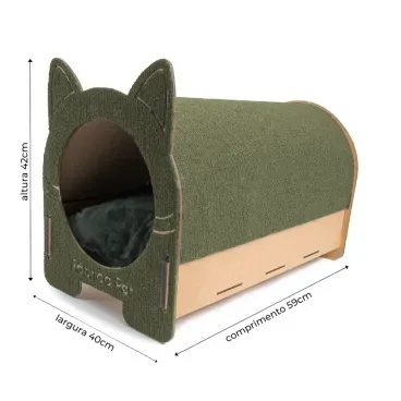 Arranhador-Cama-Iglu-Fabrica-Pet-Verde-medidas
