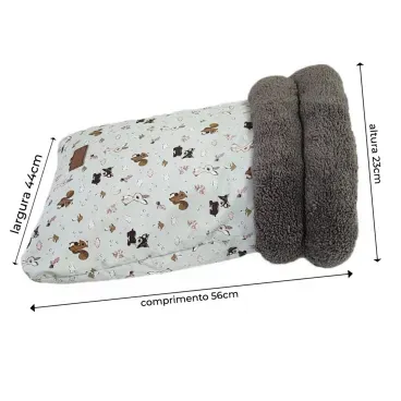 Cama-Kit-Cat-Fabrica-Pet-Cinza-Medidas
