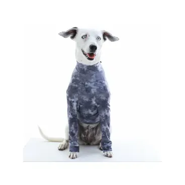 Pet-sentado-de-frente-e-usando-o-Protetor-para-Membros-Anterior-e-Peito-para-Caes-Pet-Med
