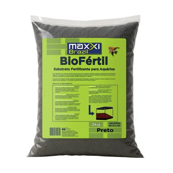 Substrato Fertilizante Maxxi BioFértil para Aquário 2 kg