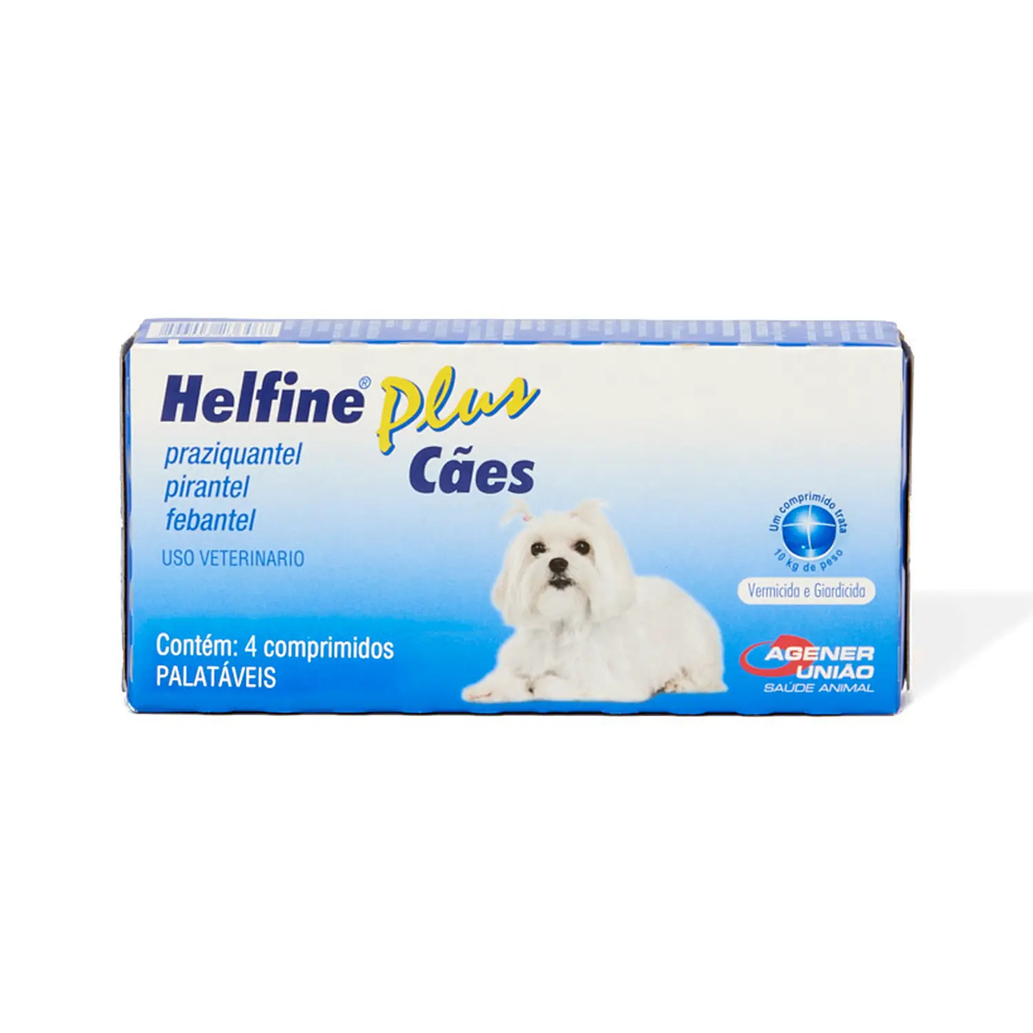 Vermífugo Helfine Plus para Cães