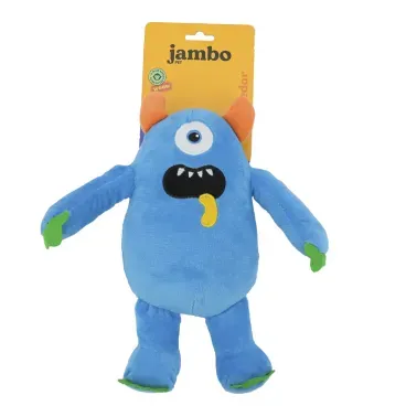 Mordedor-Pelucia-Galaxia-Monstro-Jambo-Azul-na-embalagem