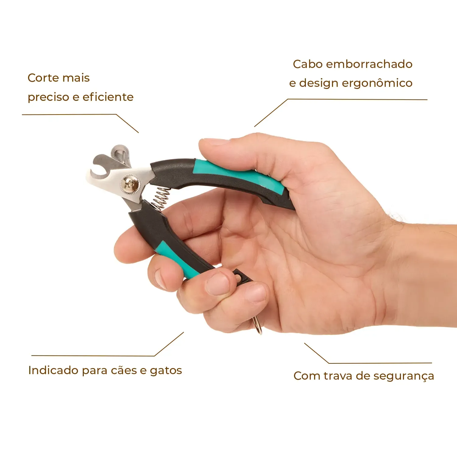 Alicate de Unha para Cães e Gatos MyHug