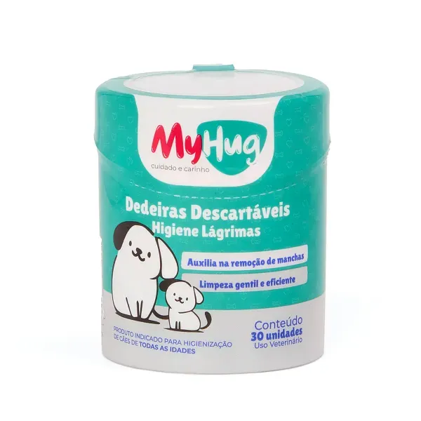 Dedal Care Lágrimas MyHug para Cães e Gatos 30 unidades