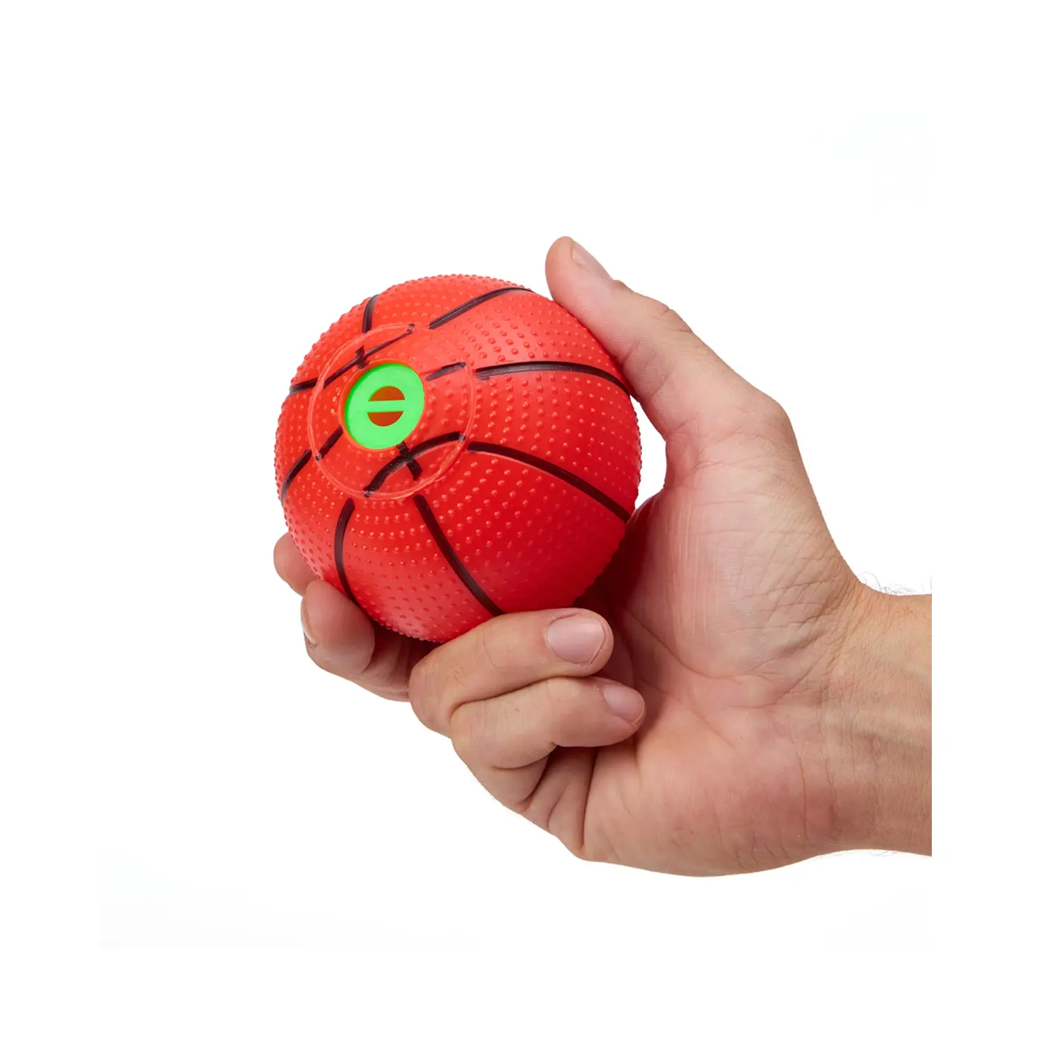 Bola Basquete com Som HomePet Laranja