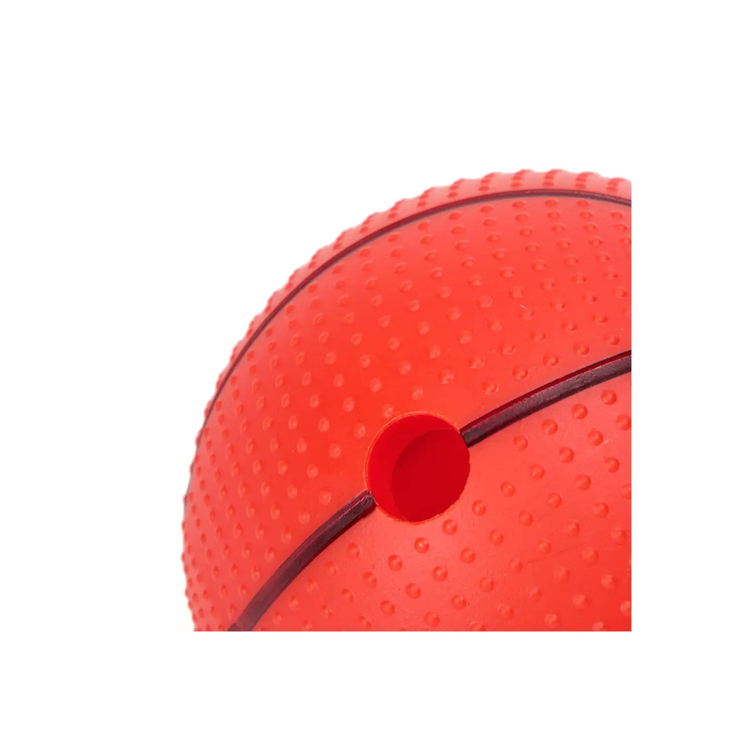 Bola Basquete com Som HomePet Laranja