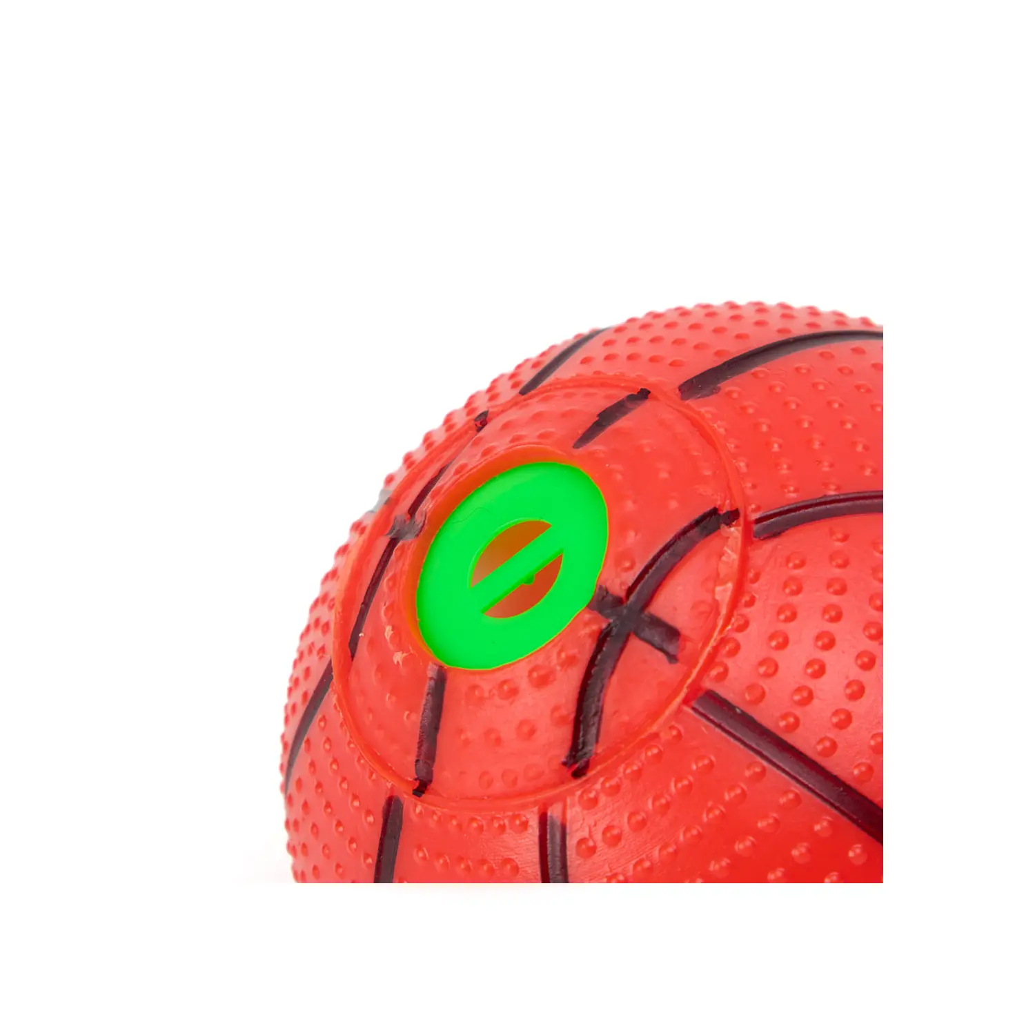 Bola Basquete com Som HomePet Laranja