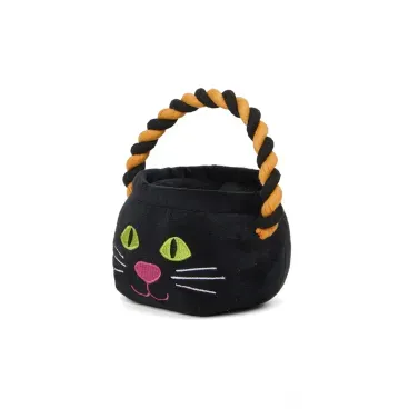 Brinquedo-Pelucia-Caldeirao-Gato-Preto-Savana-de-lado-