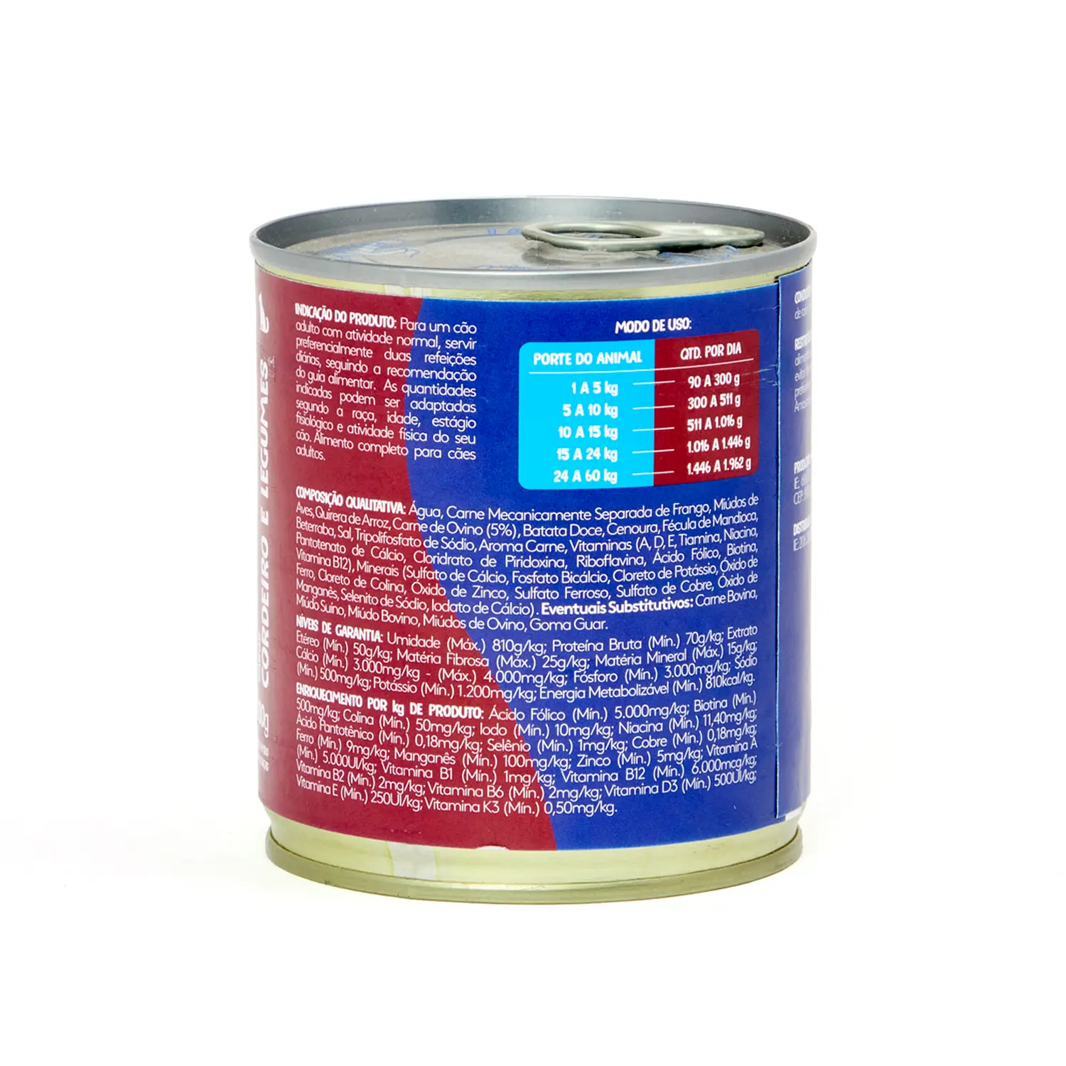 Ração Úmida Joy Patê para Cães Adultos Cordeiro e Legumes Ração Úmida Joy Patê para Cães Adultos Cordeiro e Legumes