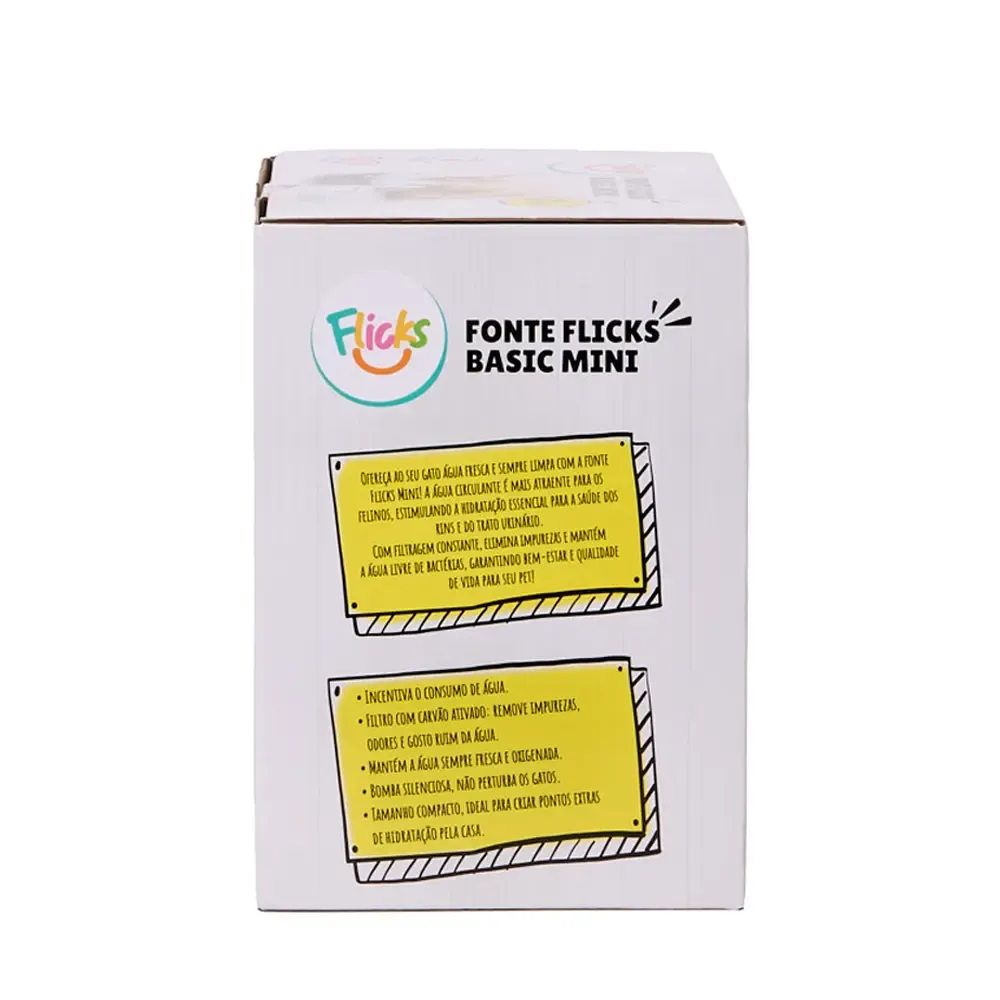 Bebedouro Fonte Basic Mini Bivolt Flicks