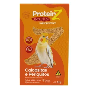 Ração Extrusada para Calopsita e Periquitos Zootekna - 400 g