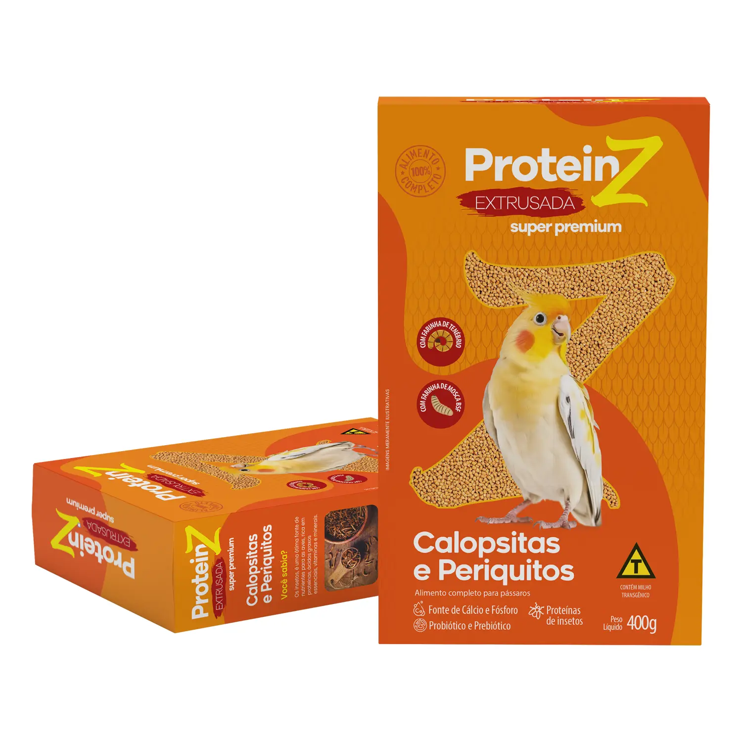 Ração Extrusada para Calopsita e Periquitos Zootekna Ração Extrusada para Calopsita e Periquitos Zootekna