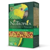 Ração Nutrópica para Papagaios com Frutas
