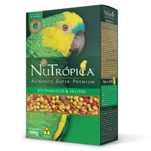 Ração Nutrópica para Papagaios com Frutas