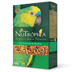 Ração Nutrópica para Papagaios com Frutas
