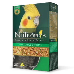 Ração Nutrópica para Calopsitas com Frutas
