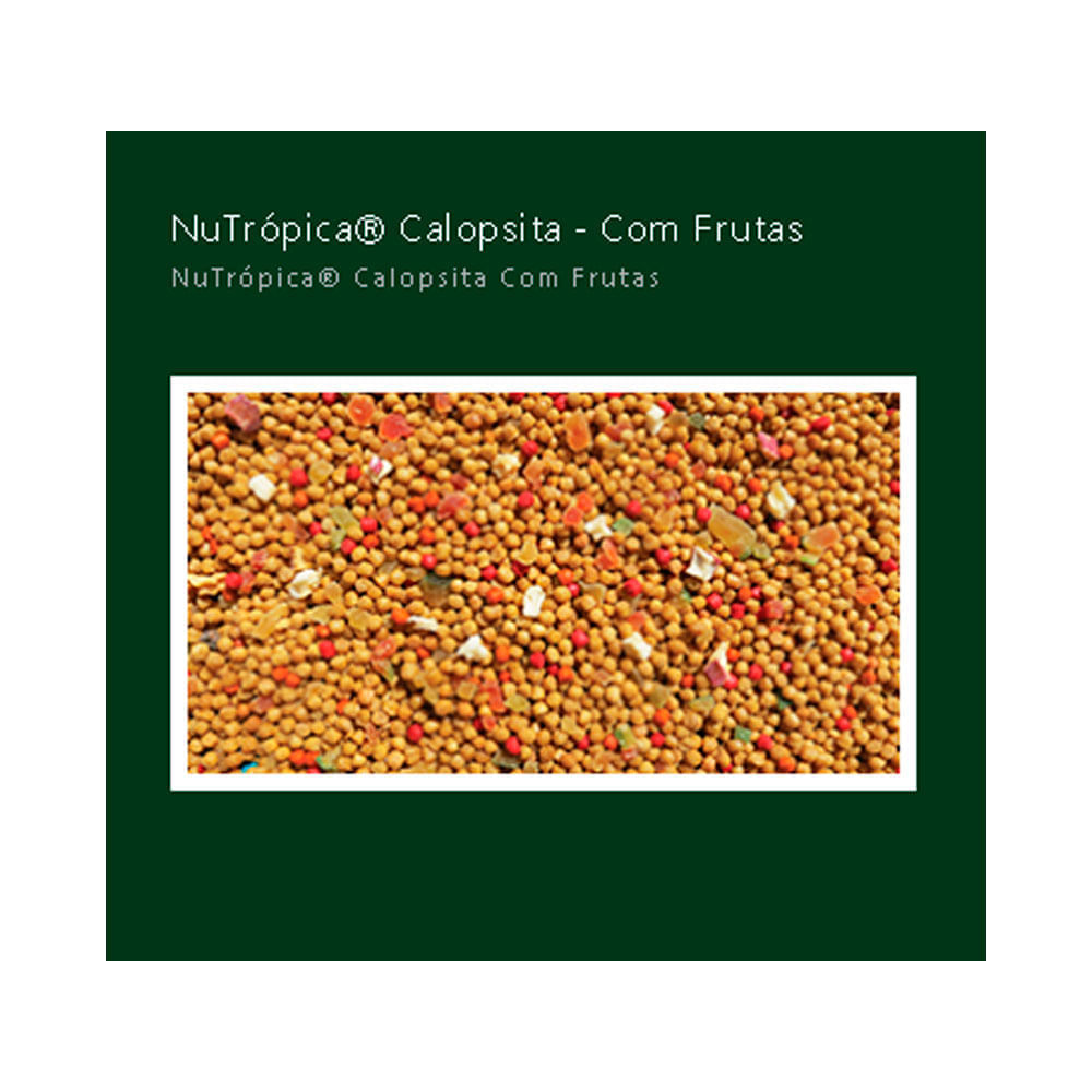 Ração Nutrópica para Calopsitas com Frutas