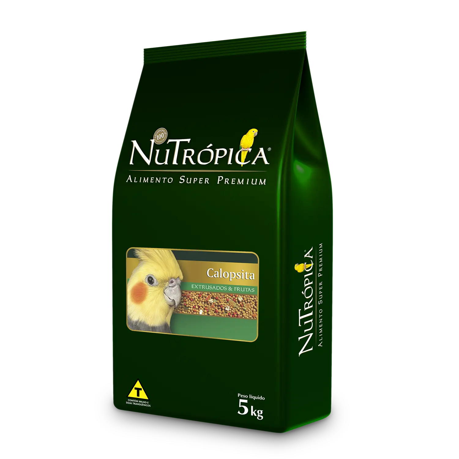 Ração Nutrópica para Calopsitas com Frutas
