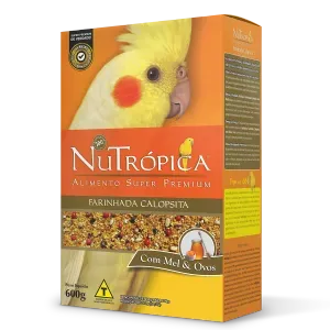 Farinhada Nutrópica para Calopsita à Base de Mel e Ovos