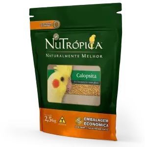 Ração Nutrópica Extrusado Natural para Calopsitas