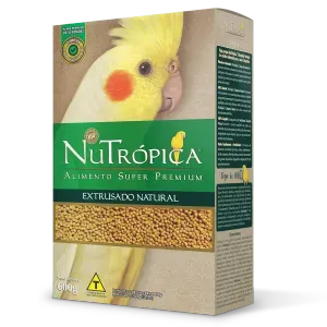 Ração Nutrópica Extrusado Natural para Calopsitas