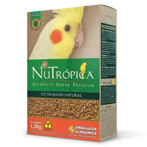 Ração Nutrópica Extrusado Natural para Calopsitas