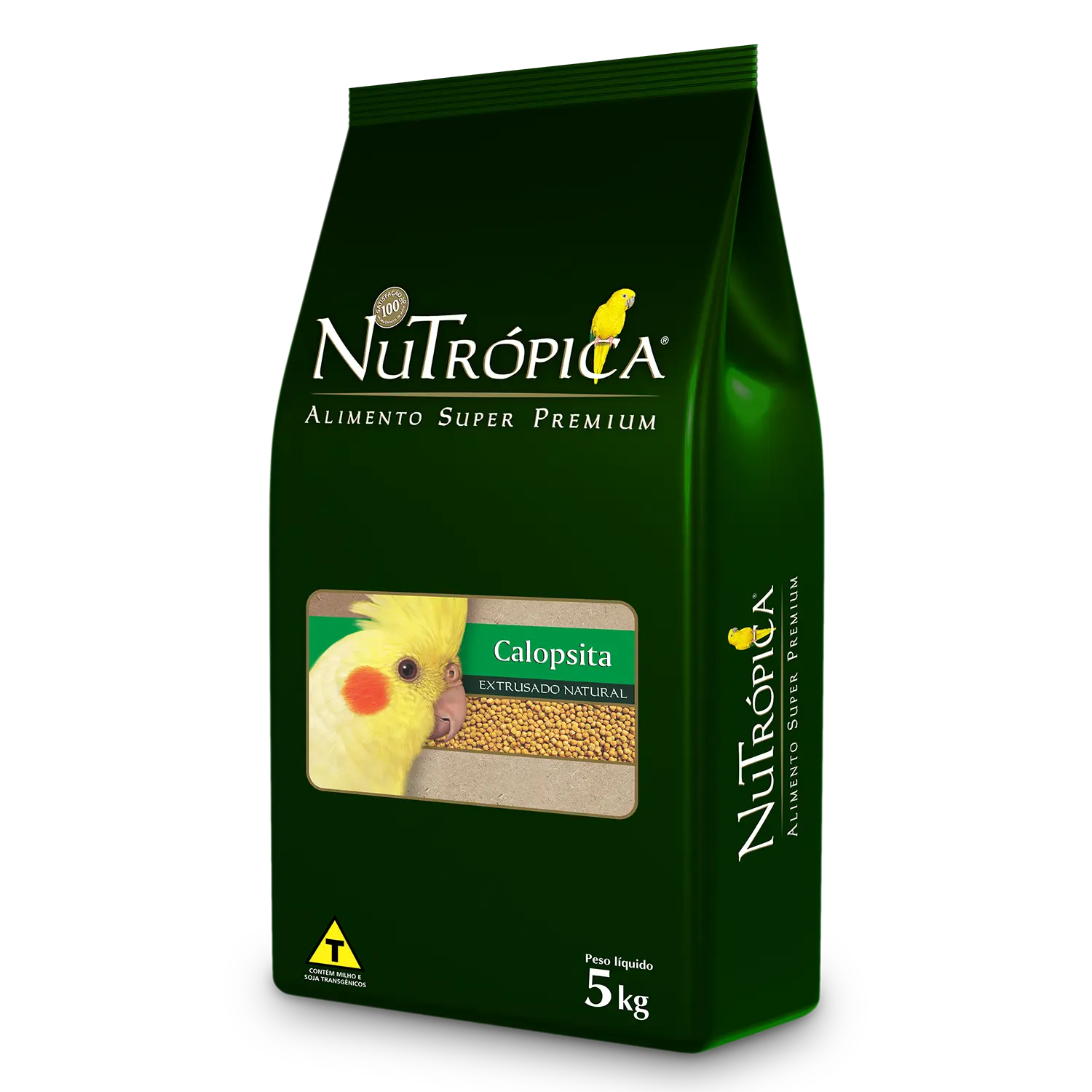 Ração Nutrópica Extrusado Natural para Calopsitas