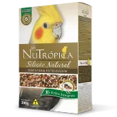 Ração Nutrópica Sementes e Extrusados Natural para Calopsitas
