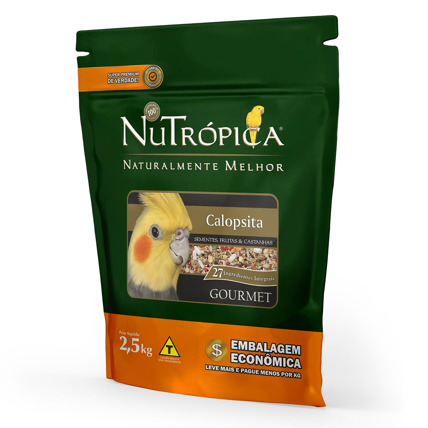 Ração Nutrópica Calopsita Gourmet