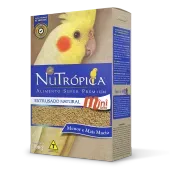 Ração Nutrópica para Calopsita Extrusado Natural Mini Bits
