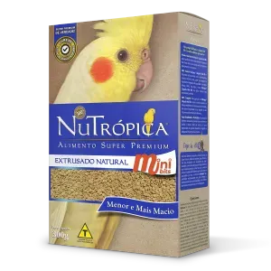 Ração Nutrópica para Calopsita Extrusado Natural Mini Bits