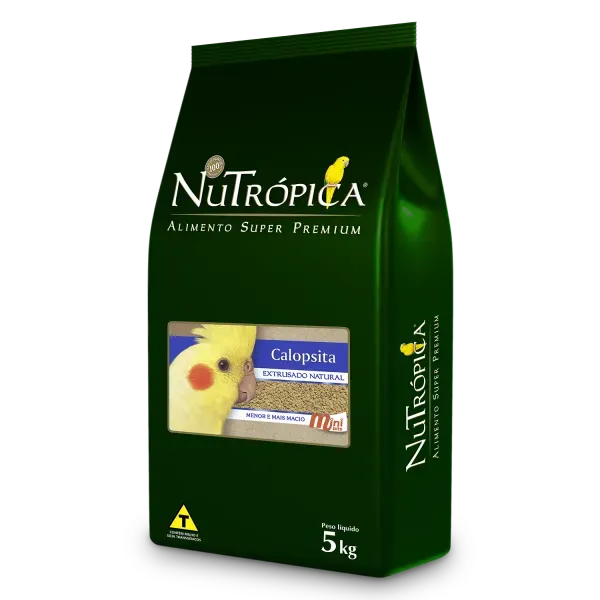 Ração Nutrópica para Calopsita Extrusado Natural Mini Bits 5 Kg