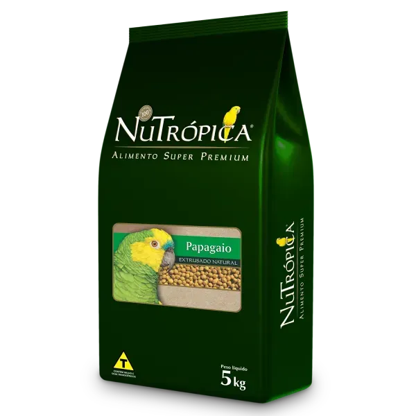 Ração Nutrópica Papagaios Extrusado Natural 5 kg