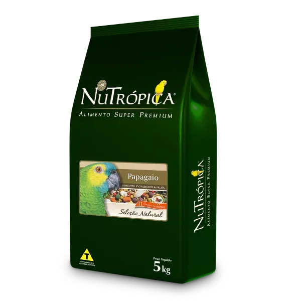 Ração Nutrópica Papagaio Seleção Natural 5 kg