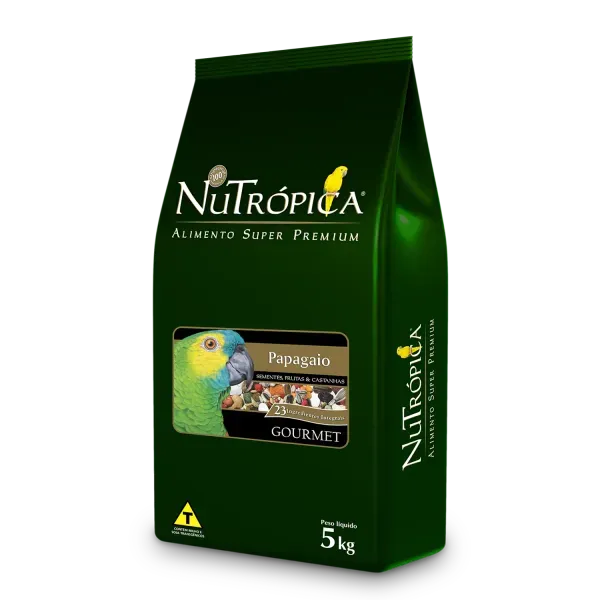 Ração Nutrópica Papagaio Gourmet 5kg