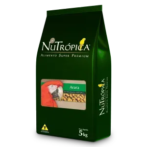 Ração Nutrópica para Araras Natural