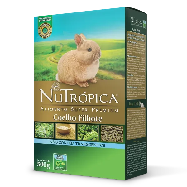 Ração Nutrópica para Coelhos Filhotes 500 g