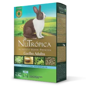 Ração Nutrópica para Coelho Adulto Super Premium