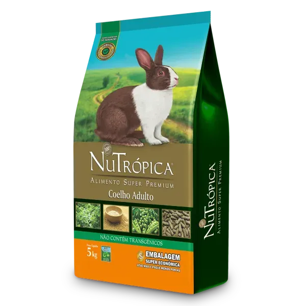 Ração Nutrópica para Coelho Adulto Super Premium 5 kg