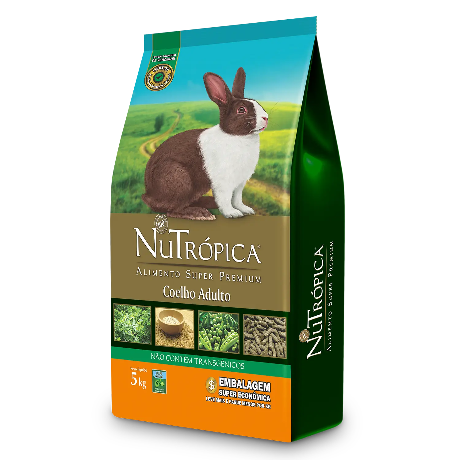 Ração Nutrópica para Coelho Adulto Super Premium