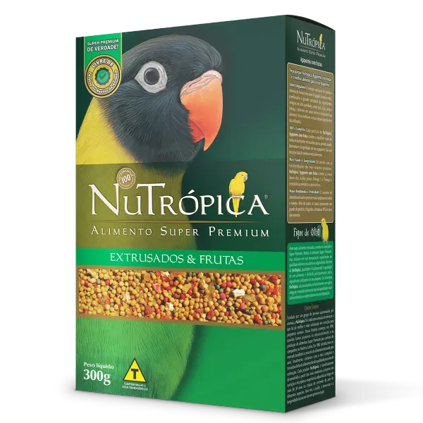 Ração Nutrópica para Agapornis com Frutas 300 g