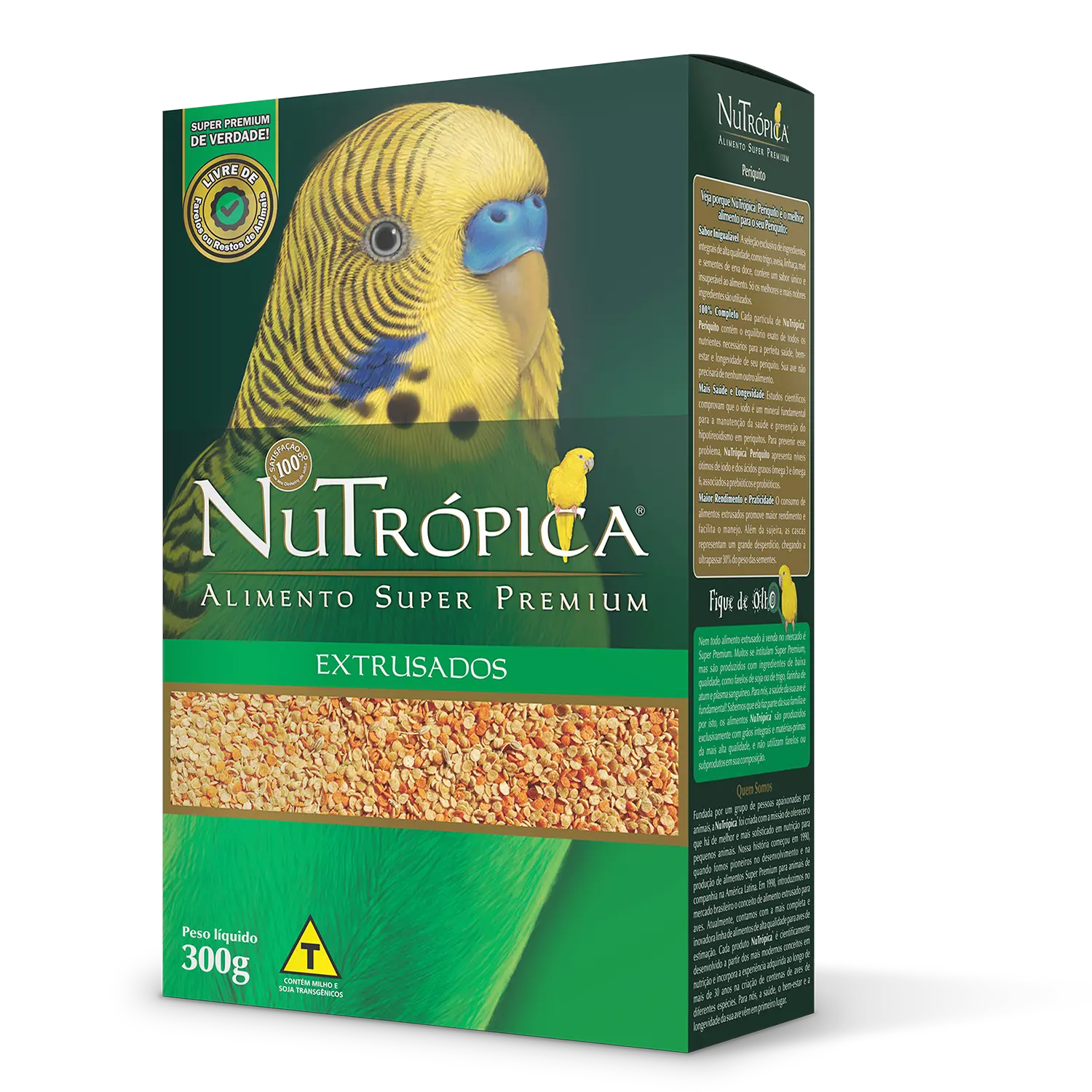 Ração Nutrópica para Periquitos