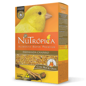 Farinhada Nutrópica para Canário a Base de Mel e Ovos - 300g