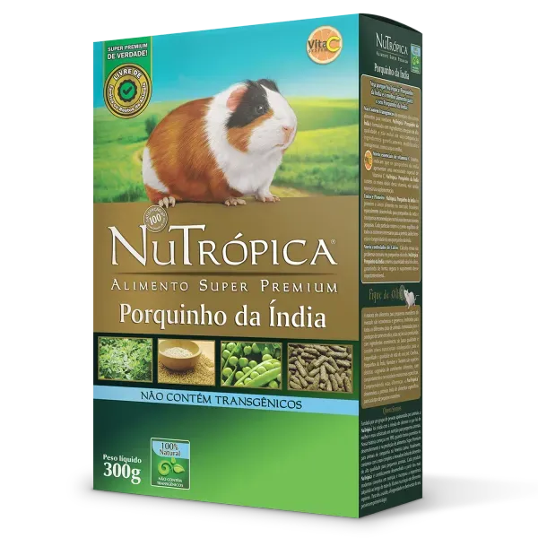Ração Nutrópica para Porquinho-da-Índia Super Premium 300 g