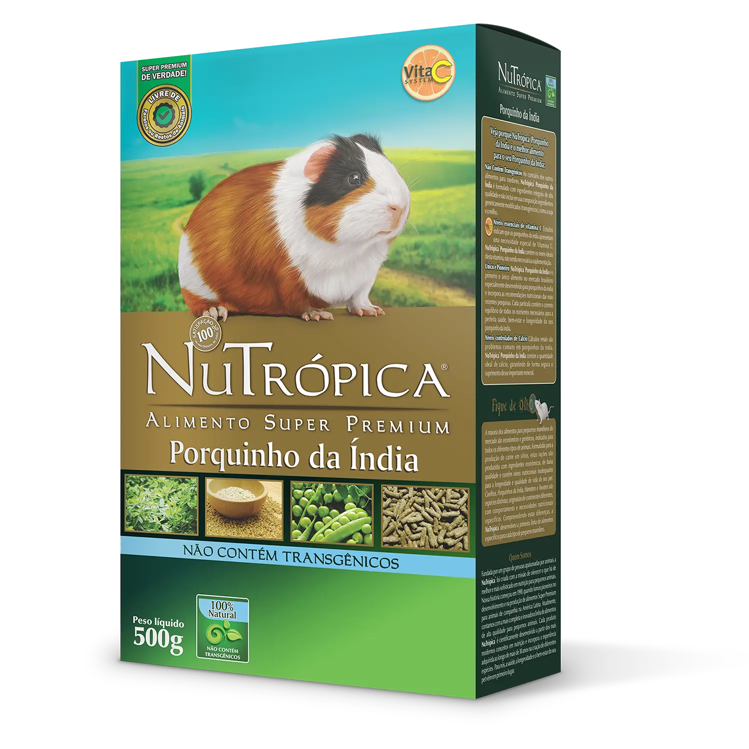 Racao-Nutropica-para-Porquinho-da-India-Super-Premium-500g-foto-principal