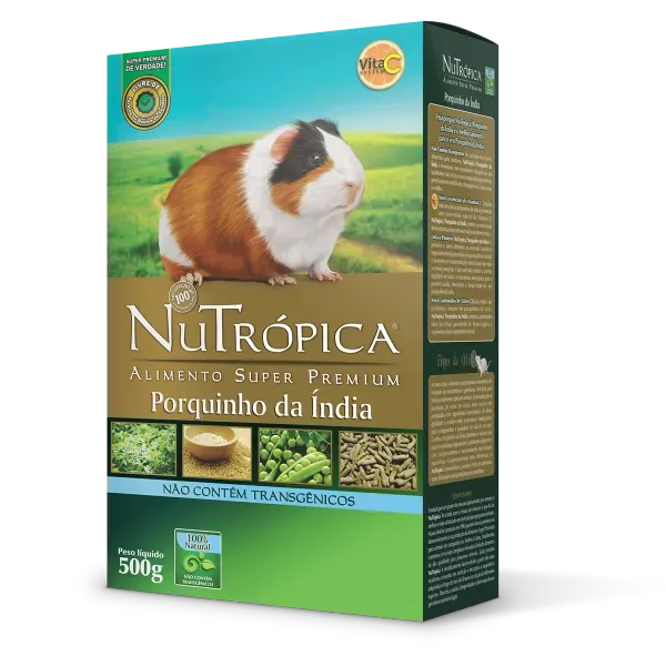 Ração Nutrópica para Porquinho-da-Índia Super Premium 500 g