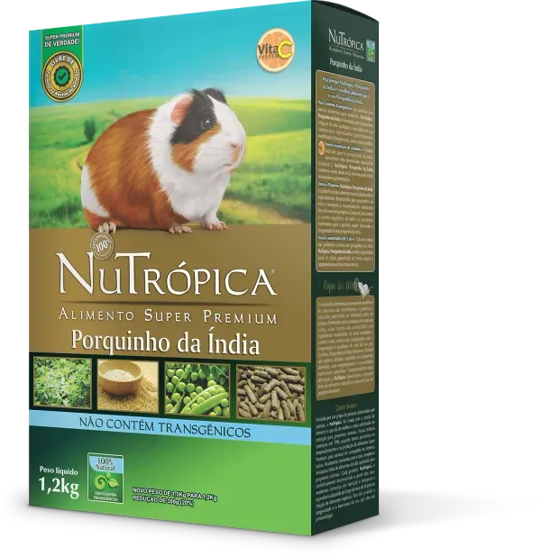 Ração Nutrópica para Porquinho-da-Índia Super Premium 1,2 kg