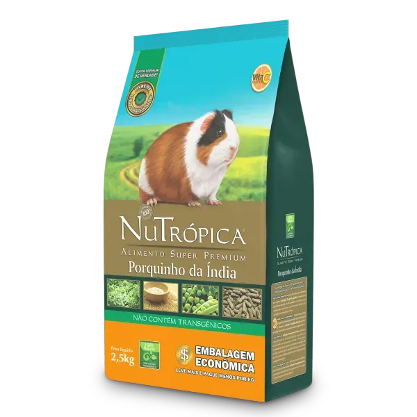 Ração Nutrópica para Porquinho-da-Índia Super Premium 2,5 kg