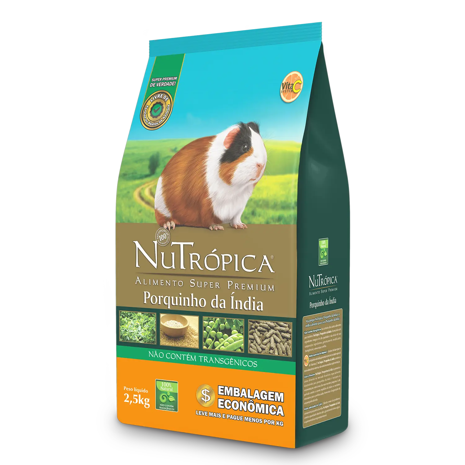 Ração Nutrópica para Porquinho-da-Índia Super Premium