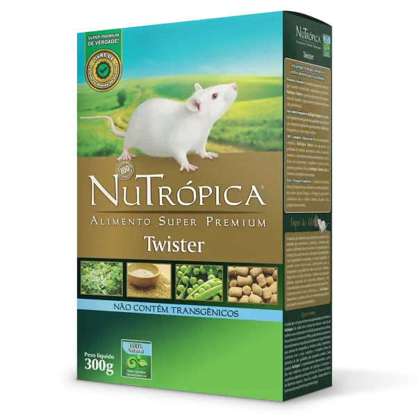 Ração Extrusada Nutrópica para Twister 300 g